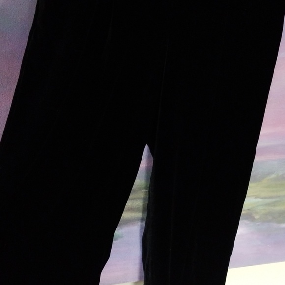 💐Pleated Plush Velvet Pants - Picture 2 of 7